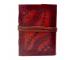 New design embossed leather journal diary